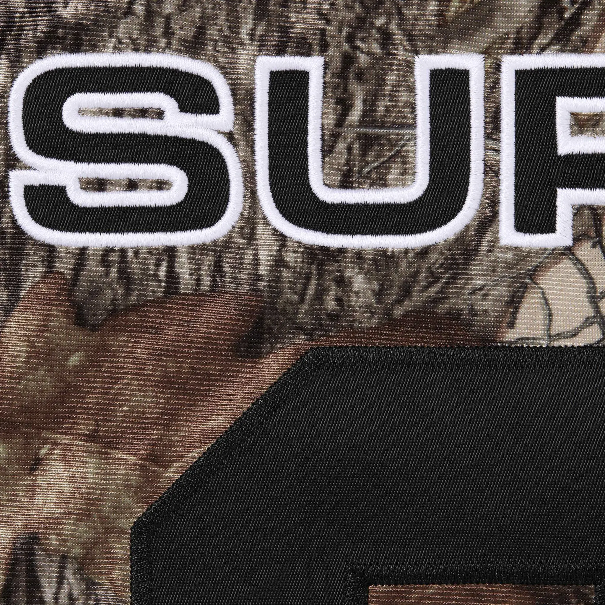 Detailed View of Supreme Breast Cancer Awareness Football Green Jersey FW25KN26-GREEN